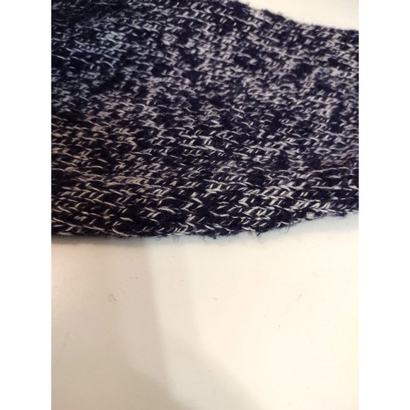 LL Bean Women's Navy & White 100% Cotton Pull Over Sweater Size S - Picture 6 of 8